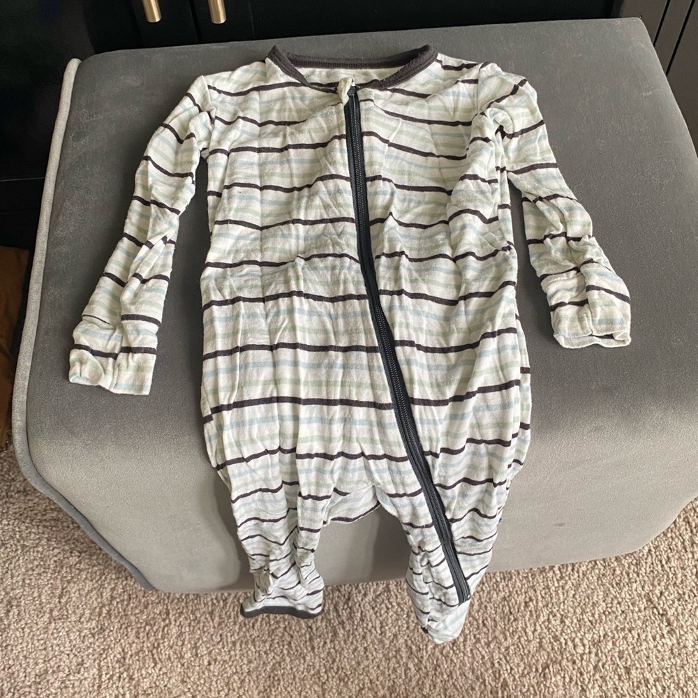 Kickee Striped Pjs